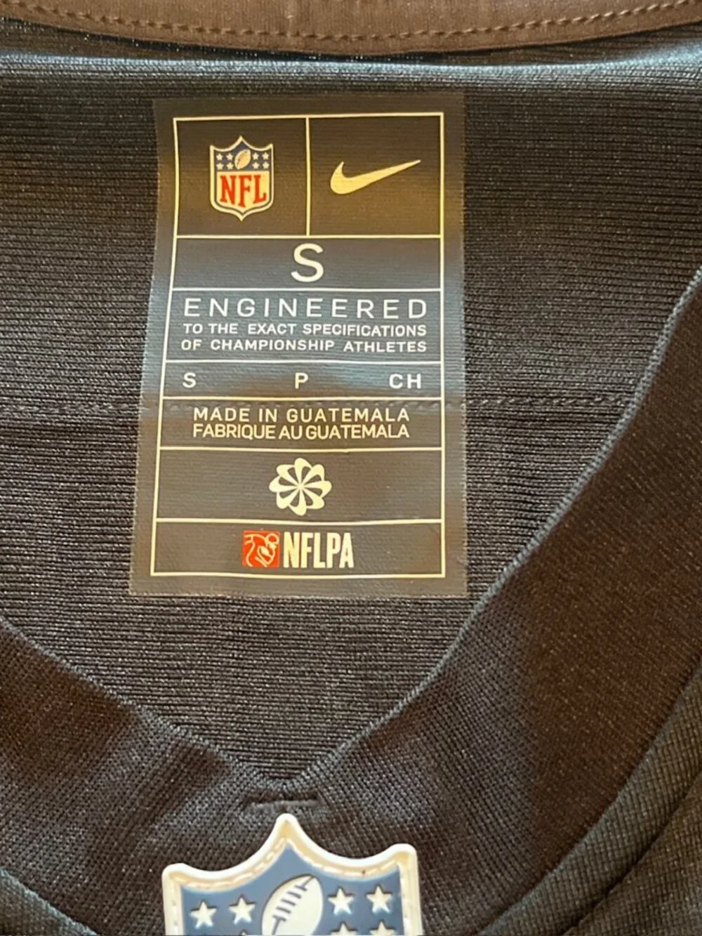 Nike Pittsburgh Steelers Joey Porter #24 Jersey Mens Small Black NFL Football